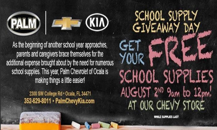 Free School Supplies, Ocala Free school supply drive