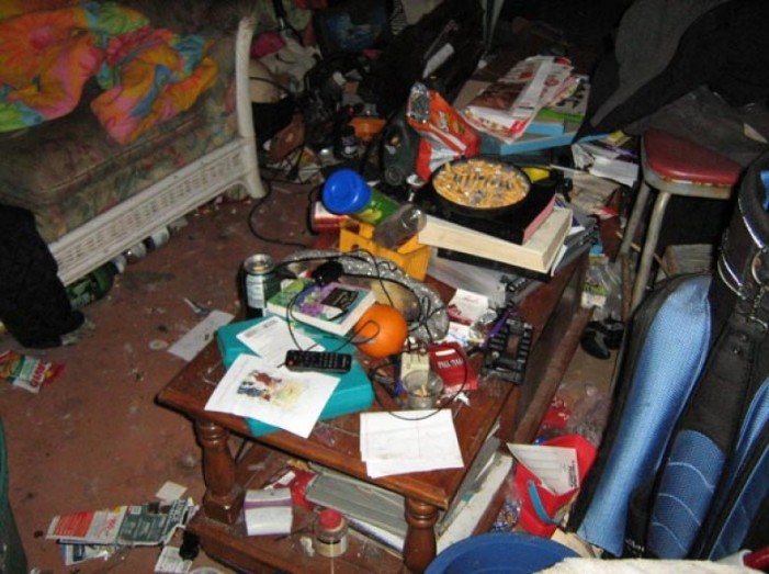 trash, feces, child neglect, child abuse, venice florida news, ocala news Twin toddlers removed from house of stench and filth