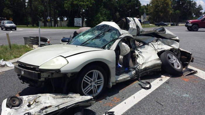 car crash, car accident, ocala news, accident on us 27, accident on 464, Marion county news 2-vehicle crash with serious injuries