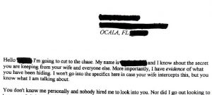 adultery scam, fbi, scam letter, ocala news