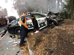 cop ran red light, ocala news, ocala post
