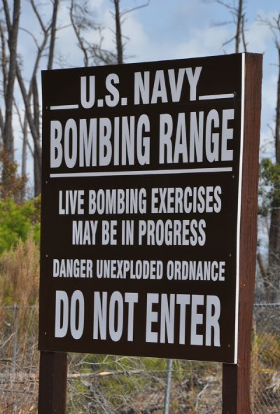 U.S Navy Bombing In Ocala Florida