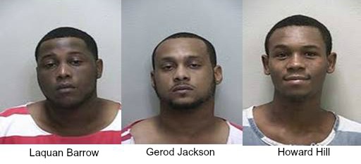 Three criminals in Silver Springs Shores commit violent crimes