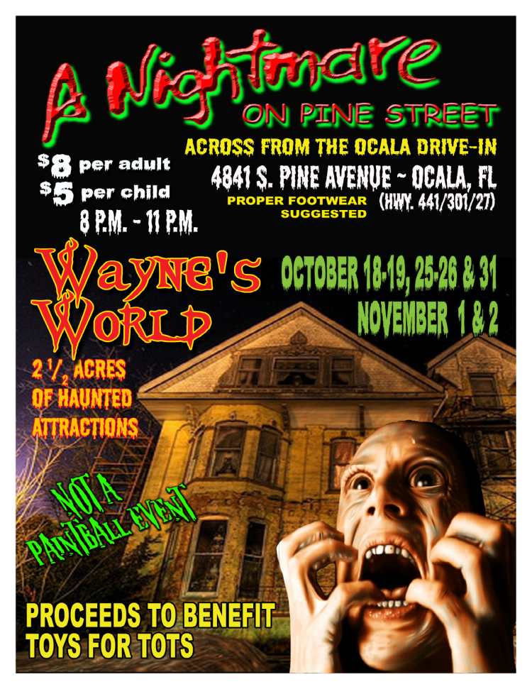 Nightmare On Pine Street Halloween 2013 Wayne’s World