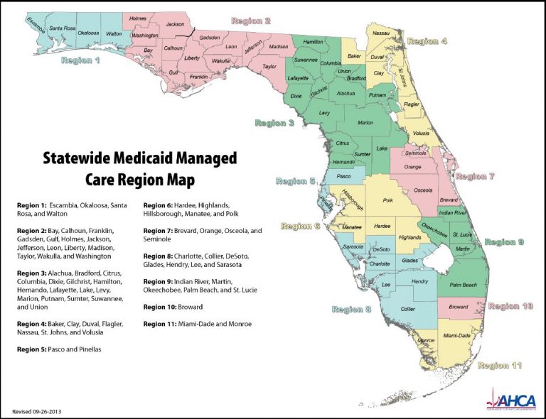 medicaid managed care map, ocala post, ocala news, op,