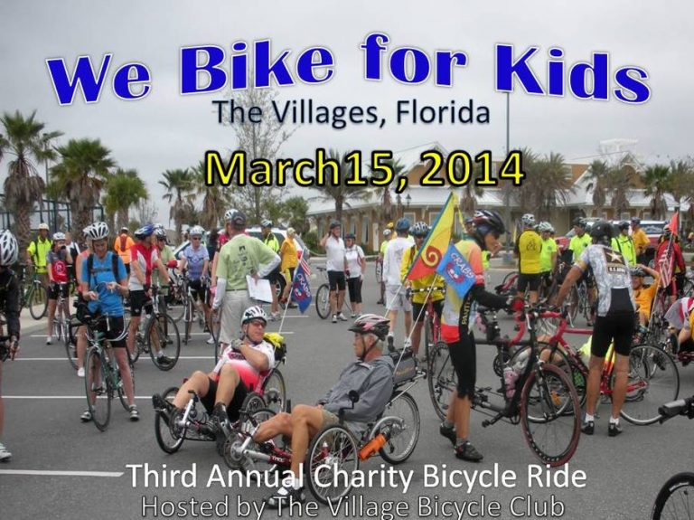 We Bike For Kids Charity Ride In The Villages