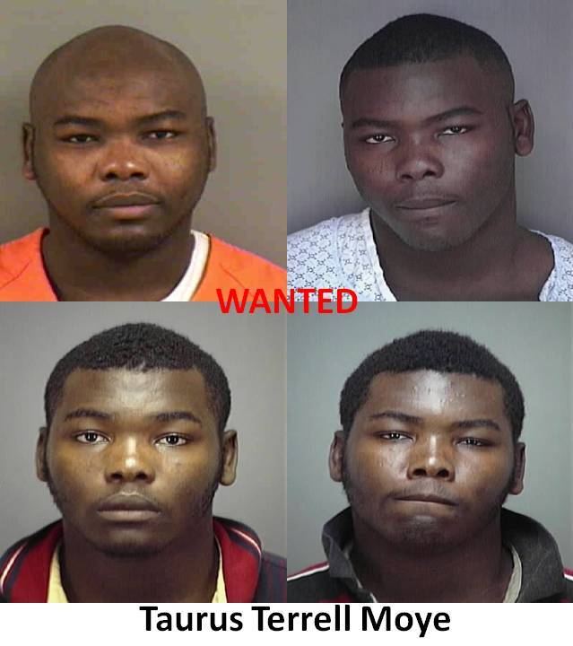 Taurus Terrell Moye Wanted;Considered Armed And Extremely Dangerous