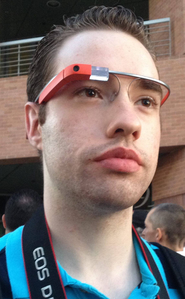 google glass, nametag, ocala post, banner,