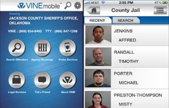 Vinemobile App For Tracking Criminals