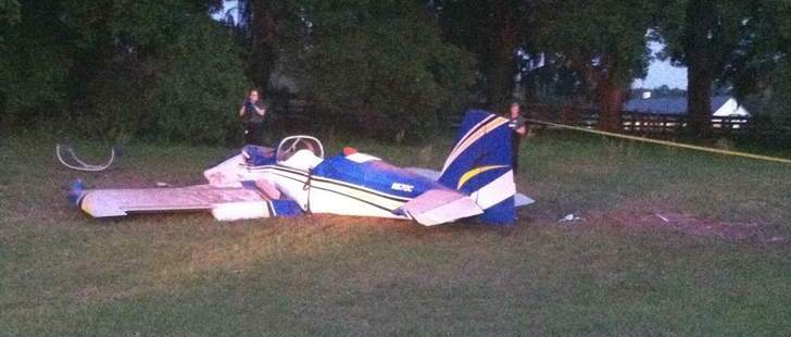 Summerfield Plane Crash Kills Two During Movie Filming