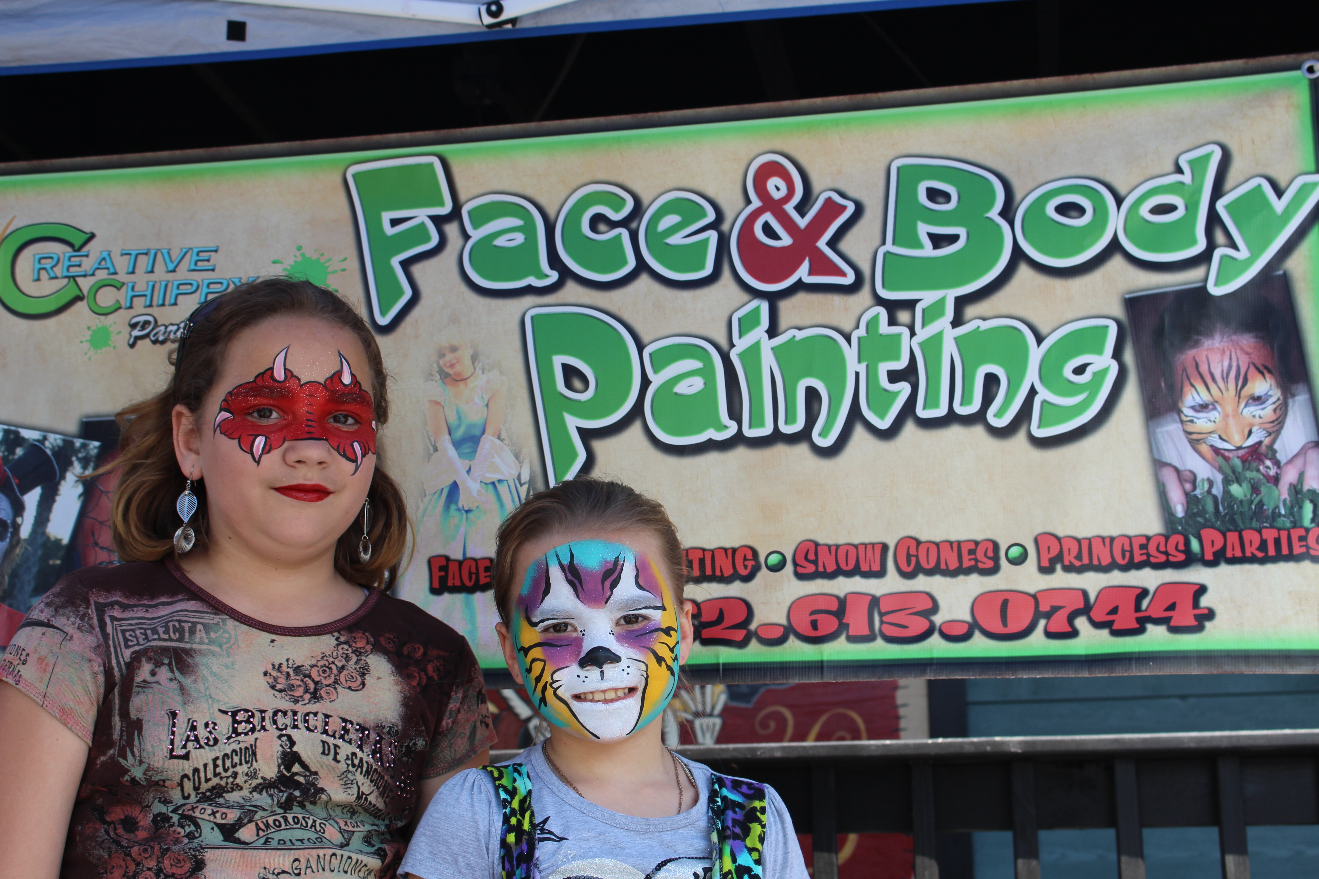 face painting, ocala