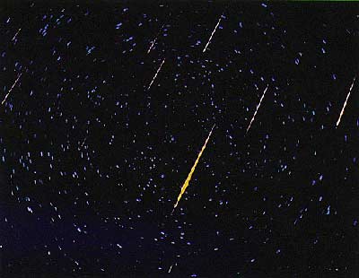 Meteor Shower In The Forecast