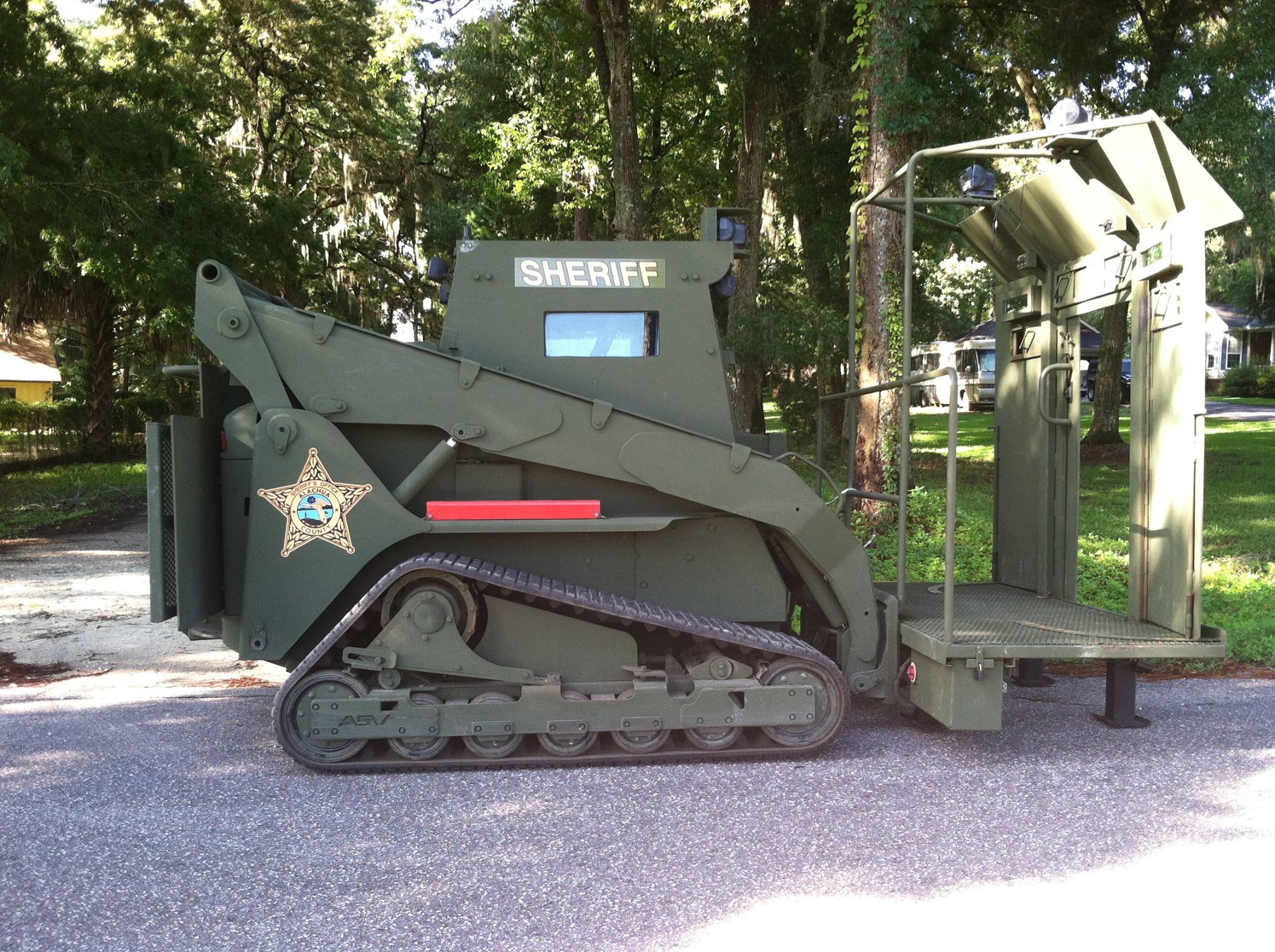 Bear Cat borrowed from Alachua County, ocala news,