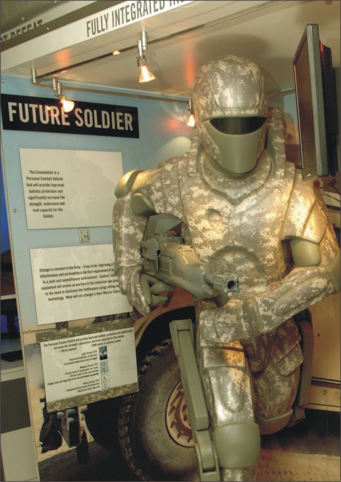 future soldier, robocop, iron man, military