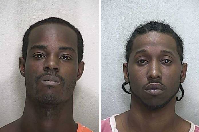 Malik Jones [left] and Rickey Brown [Mugshots], belleview shooting