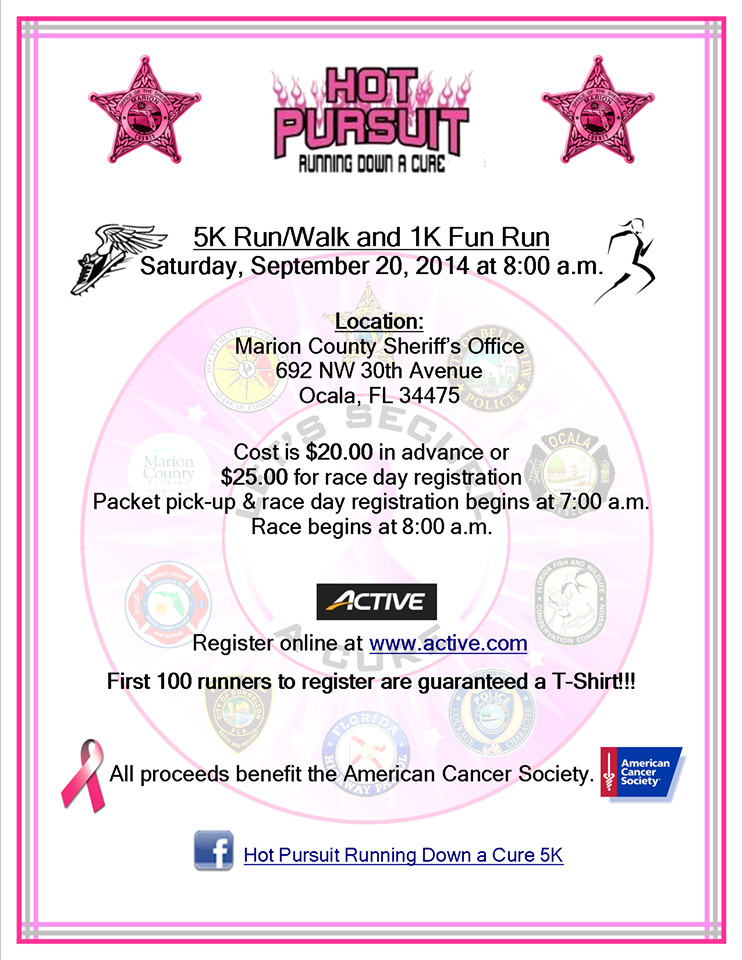 Hot Pursuit: Running for a Cure