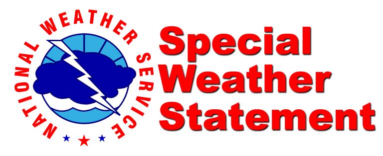 Special weather statement