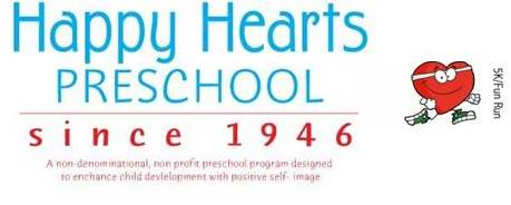 Happy Hearts Preschool 5K and Kids 1/2 mile Fun Run