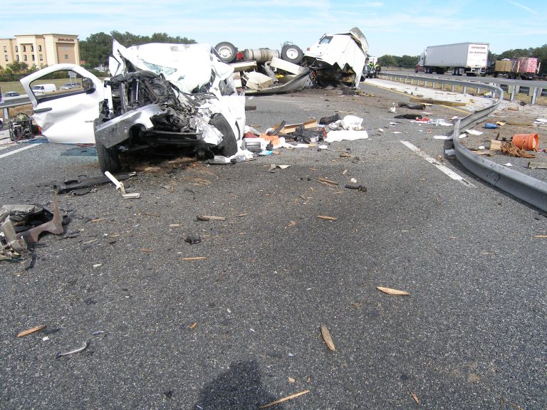 ocala news, marion county news, banner, I-75 crash,