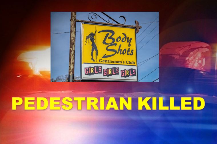 Man hit by bus in front of strip club