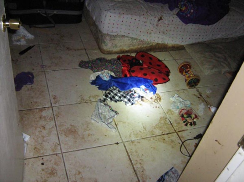 Venice news, trash, child neglect, ocala post, filth