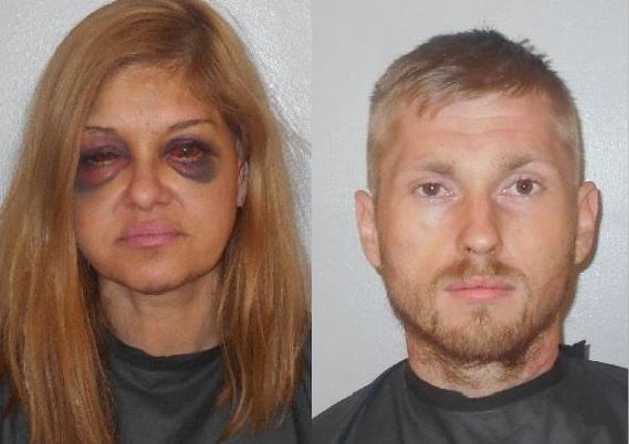 Woman that was beaten by boyfriend arrested