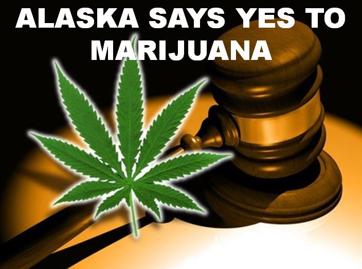 Recreational marijuana now legal in Alaska