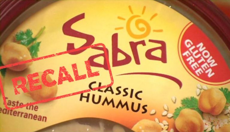 WARNING: Classic Hummus recall