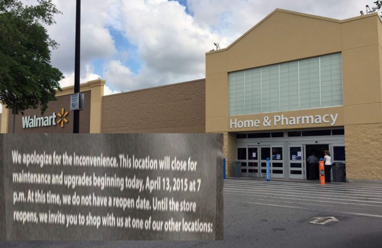 Officials: Walmart closing is very suspicious