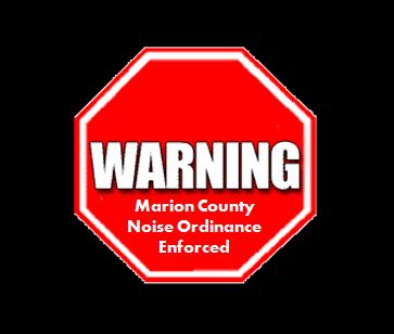 Marion County Noise Ordinance will now be enforced