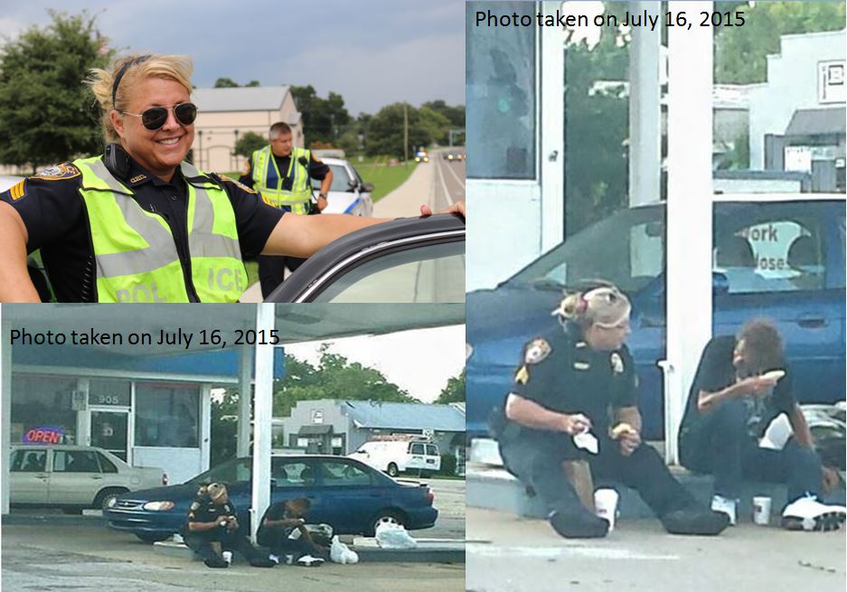 ocala news, positive news, ocala post, ocala police officer, erica hay, act of kindness, policelivesmatter