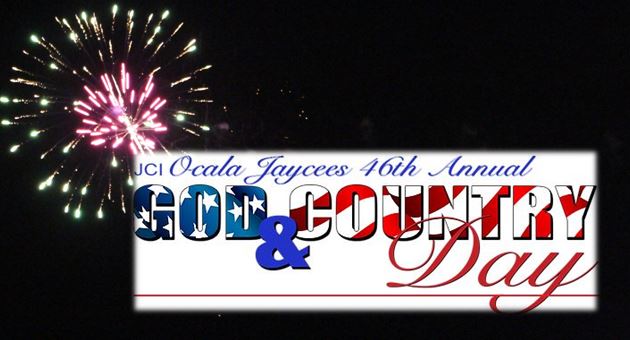 Fireworks: 46th annual God and Country Day festival