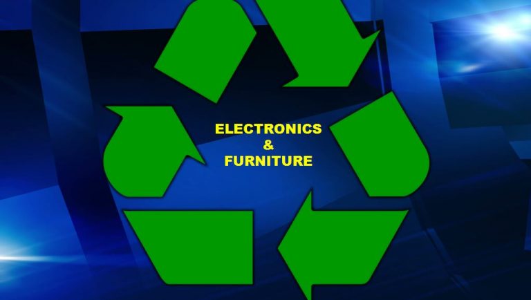 Solid waste events for furniture and electronics