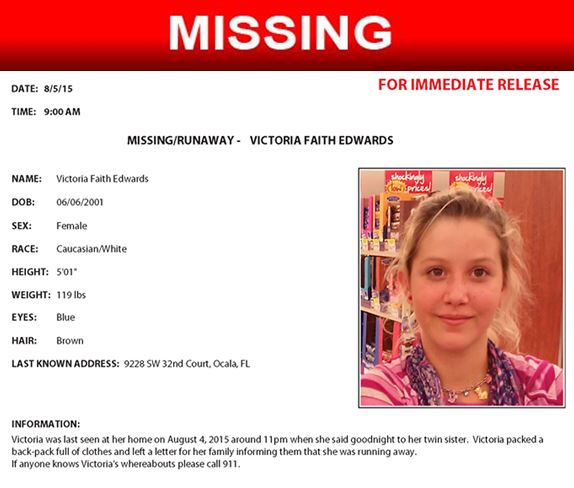 Ocala teen has been missing for 16 days