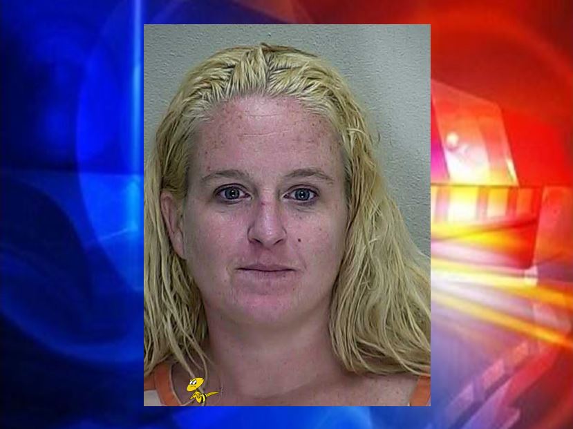 Denise Belflower, woman arrested for flashing drivers, tatas, ocala news, marion county news, humor, 