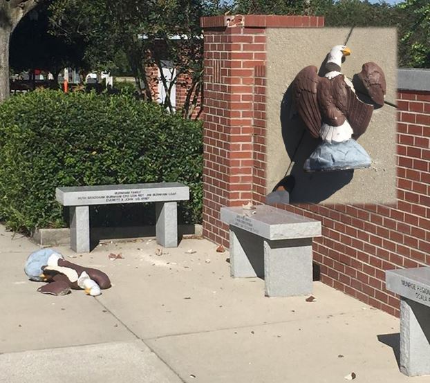 Ocala-Marion County Veterans Memorial Park vandalized