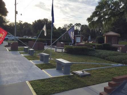 Vandalized again: Ocala-Marion County Veterans Memorial Park