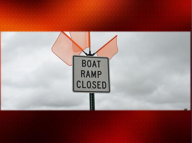 Reminder about closed boat ramps