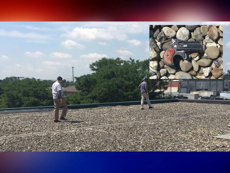 New Jersey man finds gun on rooftop of a business