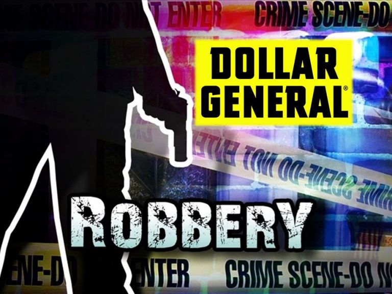 Dollar General located at 9440 South Highway 464, robbed