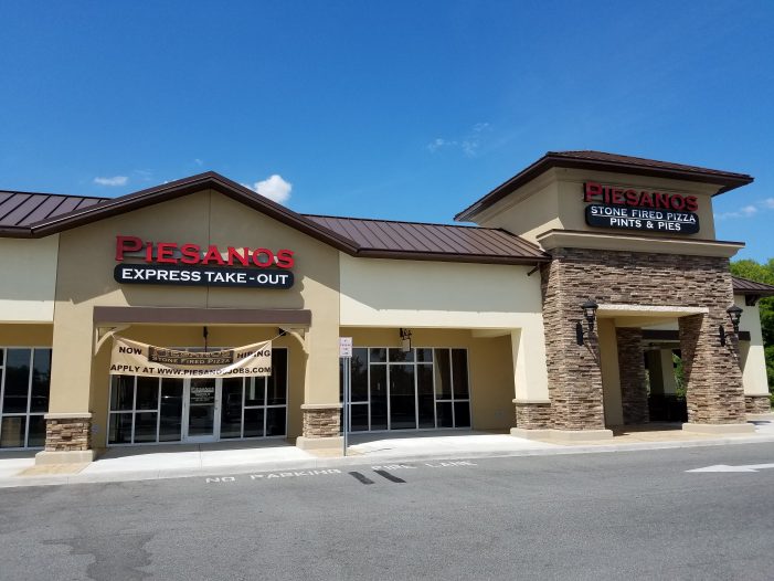 Ocala Post Piesanos Italian restaurant, Ocala location opening soon