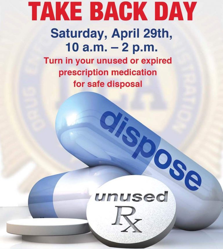 Ocala Police Department National Prescription Drug Take Back Day