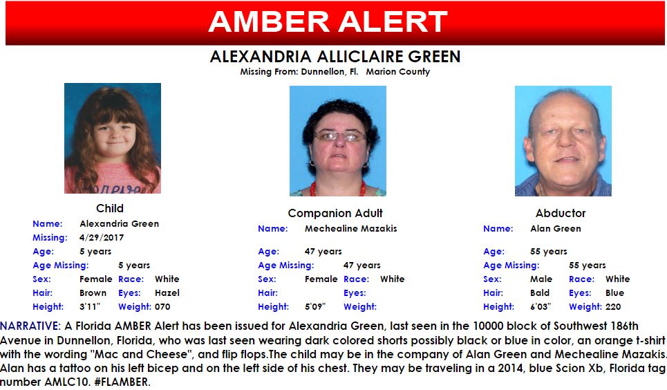 amber alert, marion county, ocala news, 