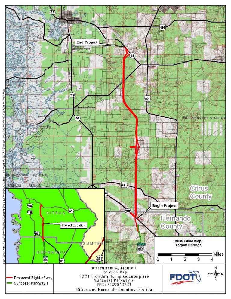 Lawsuit filed to stop Suncoast Parkway construction