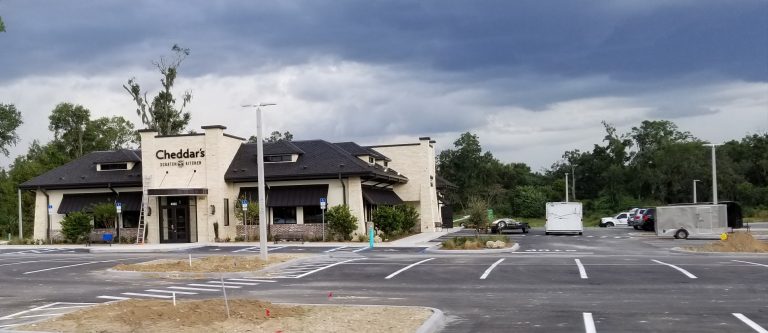 Cheddar’s Scratch Kitchen restaurant nearly finished