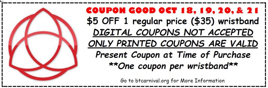 carnival coupon, blessed trinity carnival coupon, ocala news, events, 