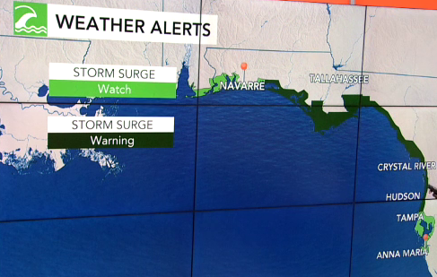 Hurricane Michael warnings, watches, and evacuations