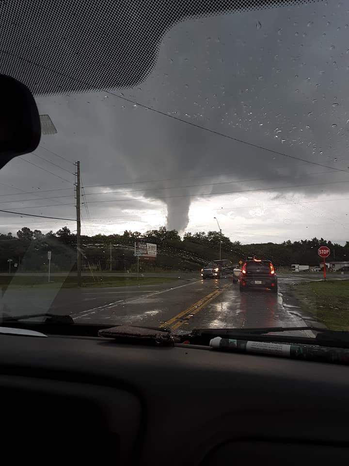 Funnel cloud near Citrus/Marion County border