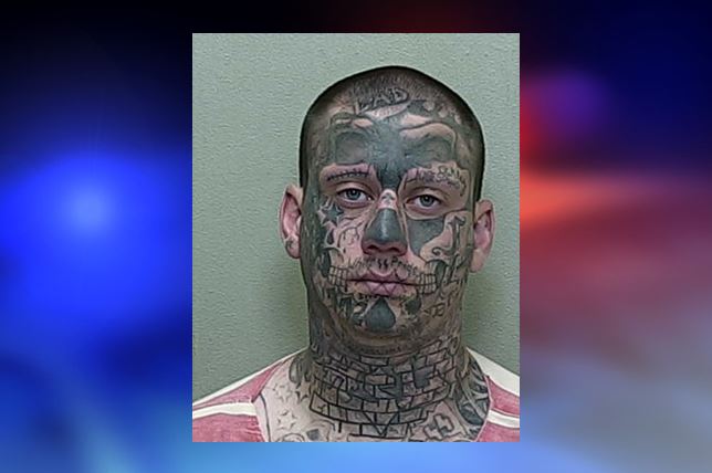 Charges dropped for man dubbed as tattoo face