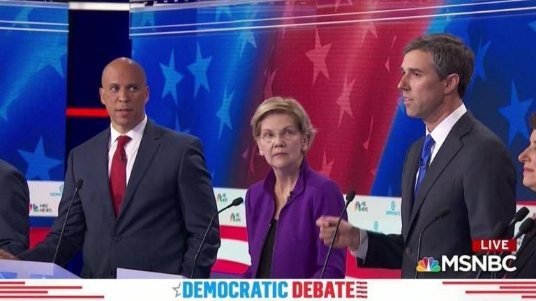 Beto O'Rourke, democratic debate, daily lash